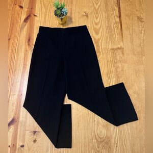 Alice & Olivia Womens Wide Leg Trouser Pants 8 Black Classics Career